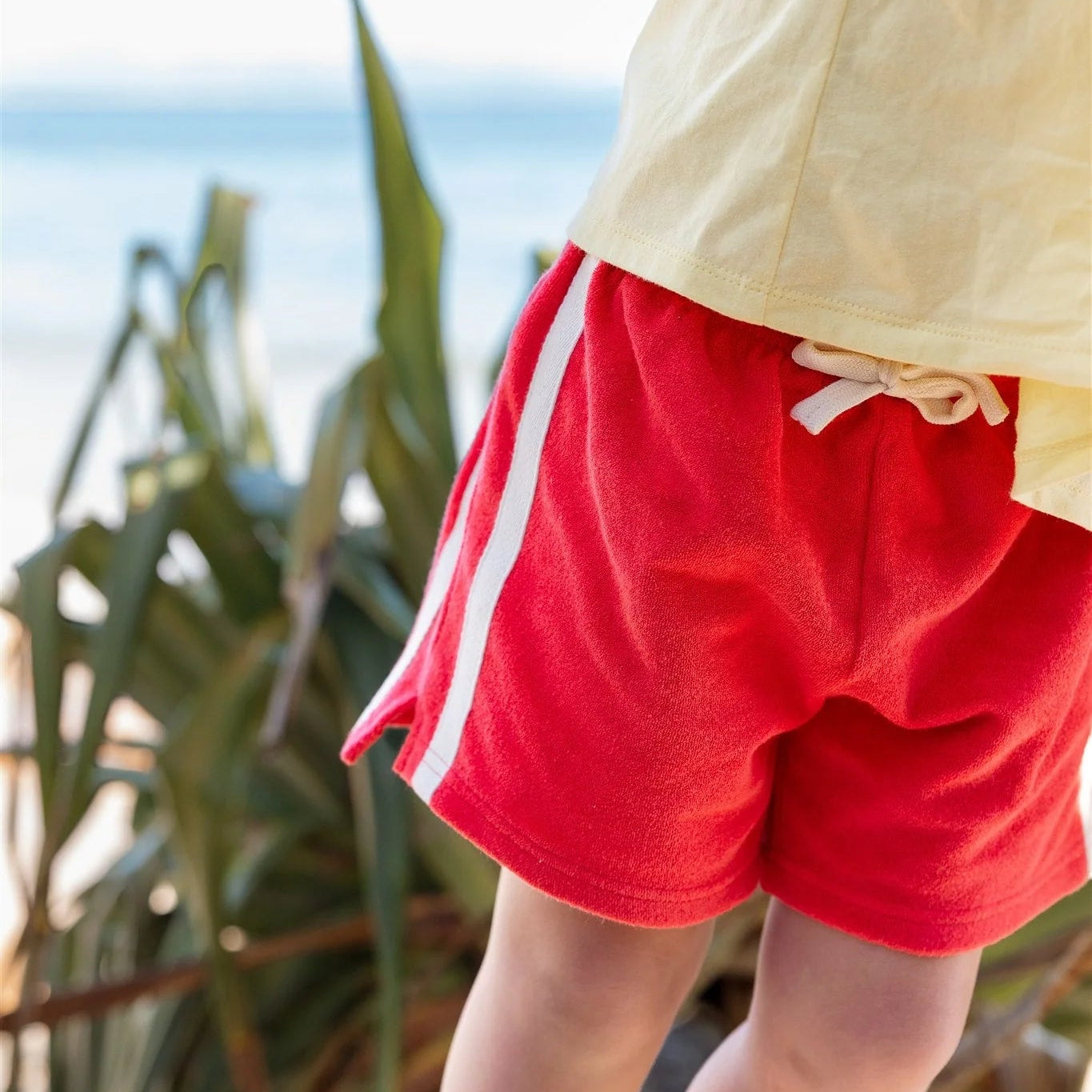 ATMOSEA MINI TERRY SHORT: CHILLI