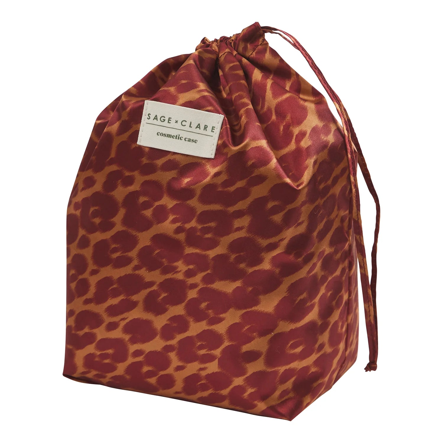 SAGE & CLARE ACADIA COSMETIC CASE: FUSHSIA