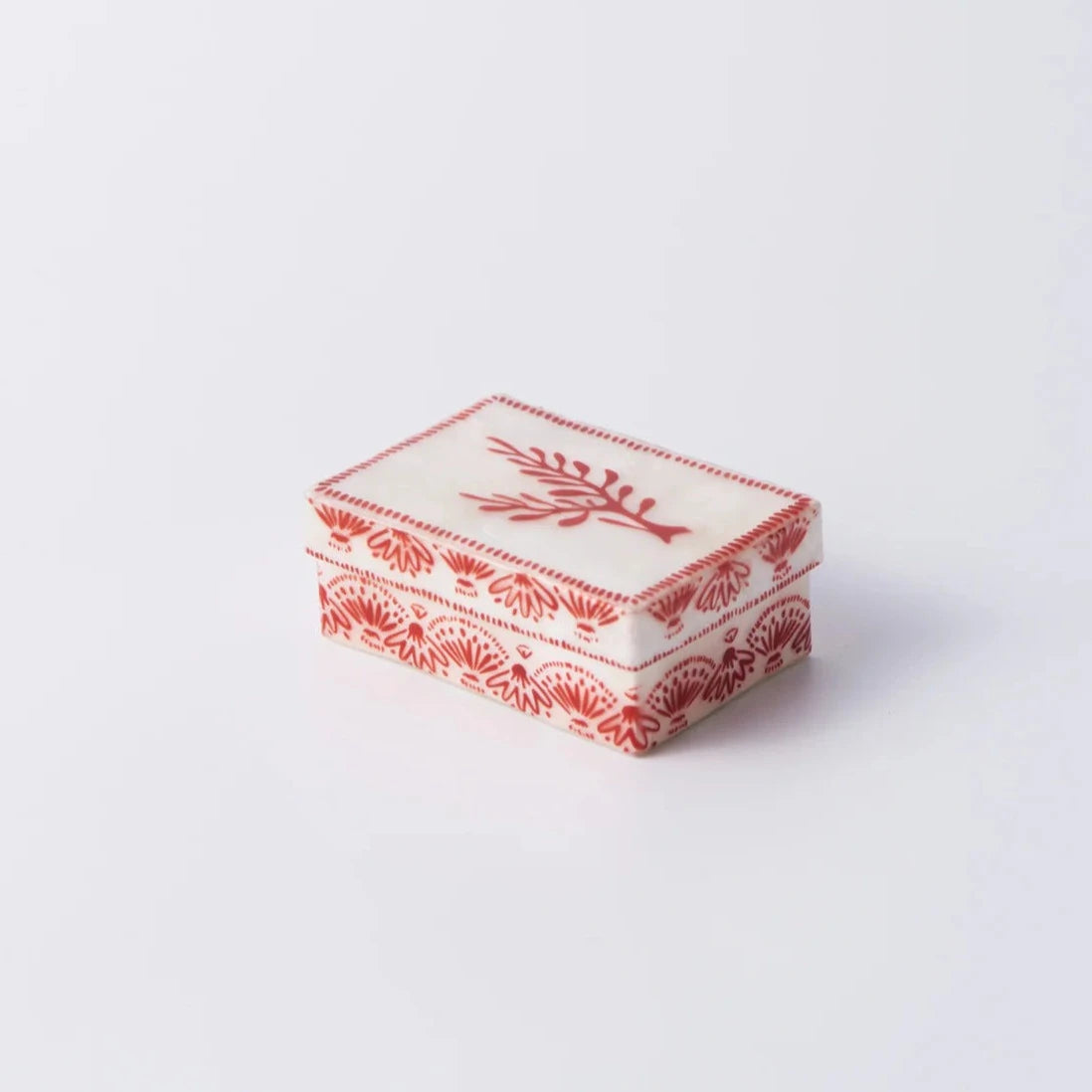 J&CO ATLANTIC CORAL BOX: RED