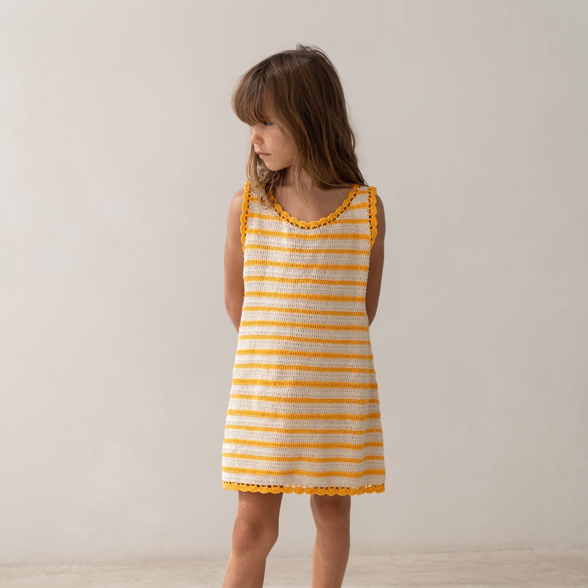 ILLOURA CROCHET MINI: MANGO STRIPE