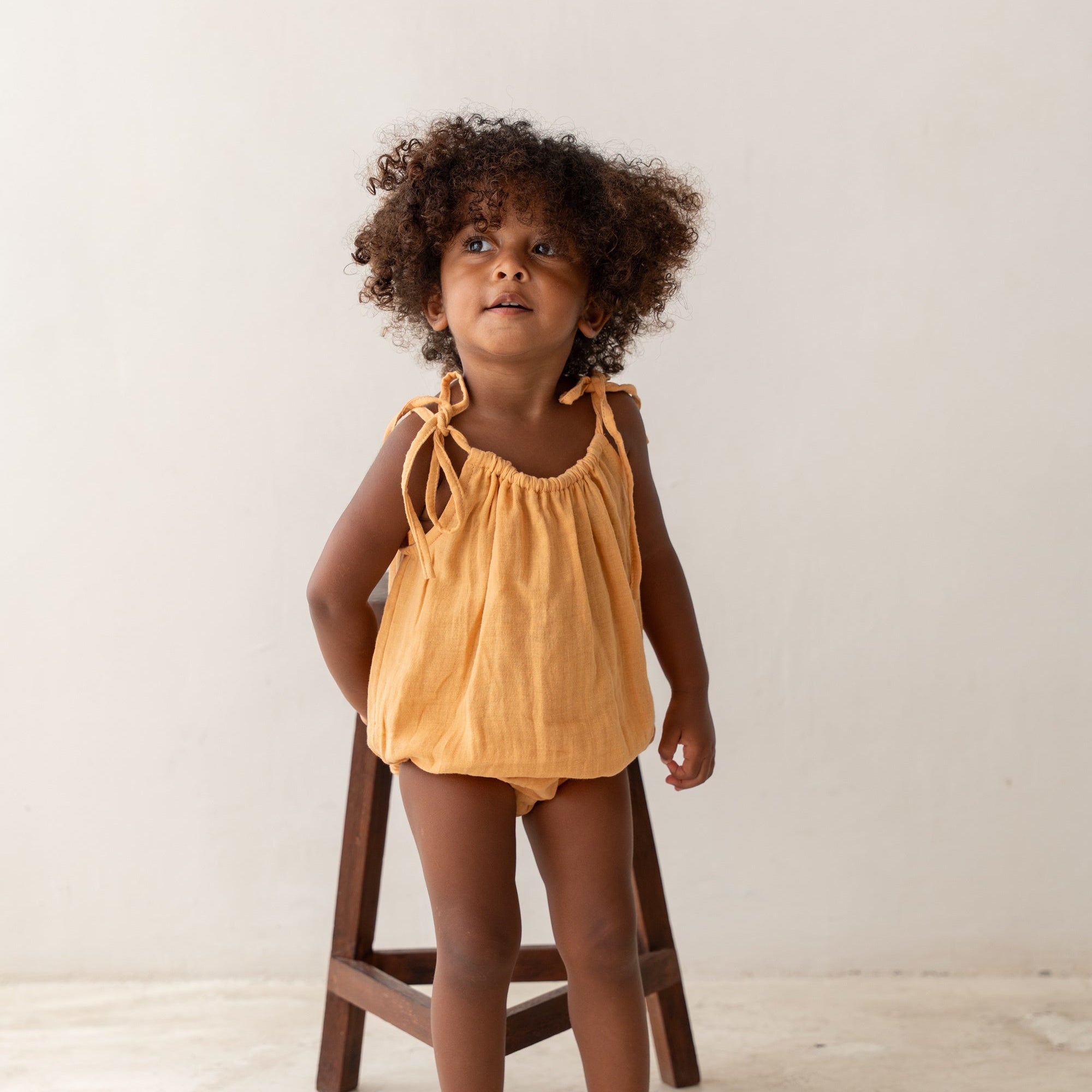 ILLOURA LOTTIE ROMPER: MANGO