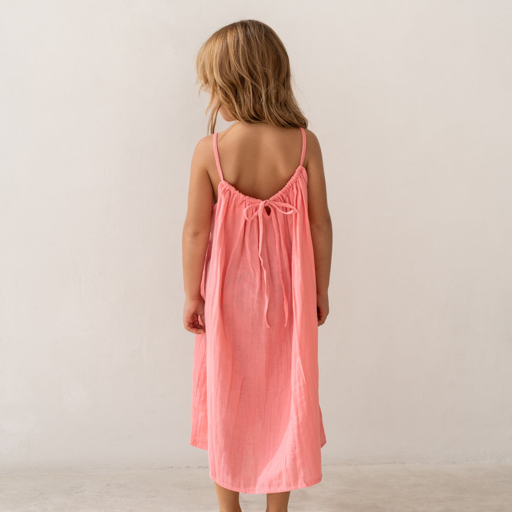 ILLOURA THE LABEL FIELD DRESS: HIBISCUS