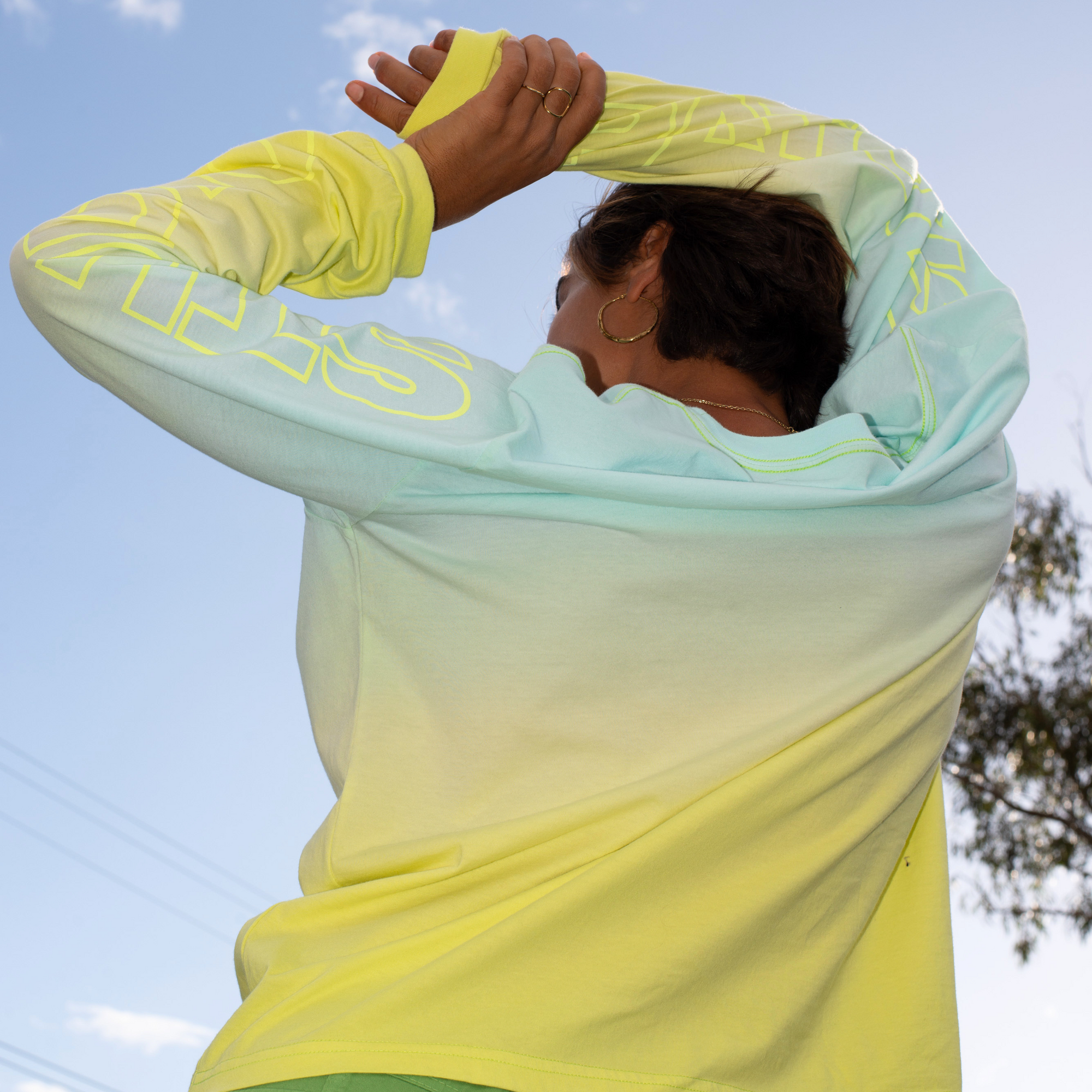 PATCHS STUDIO PALM LONG SLEEVE TEE