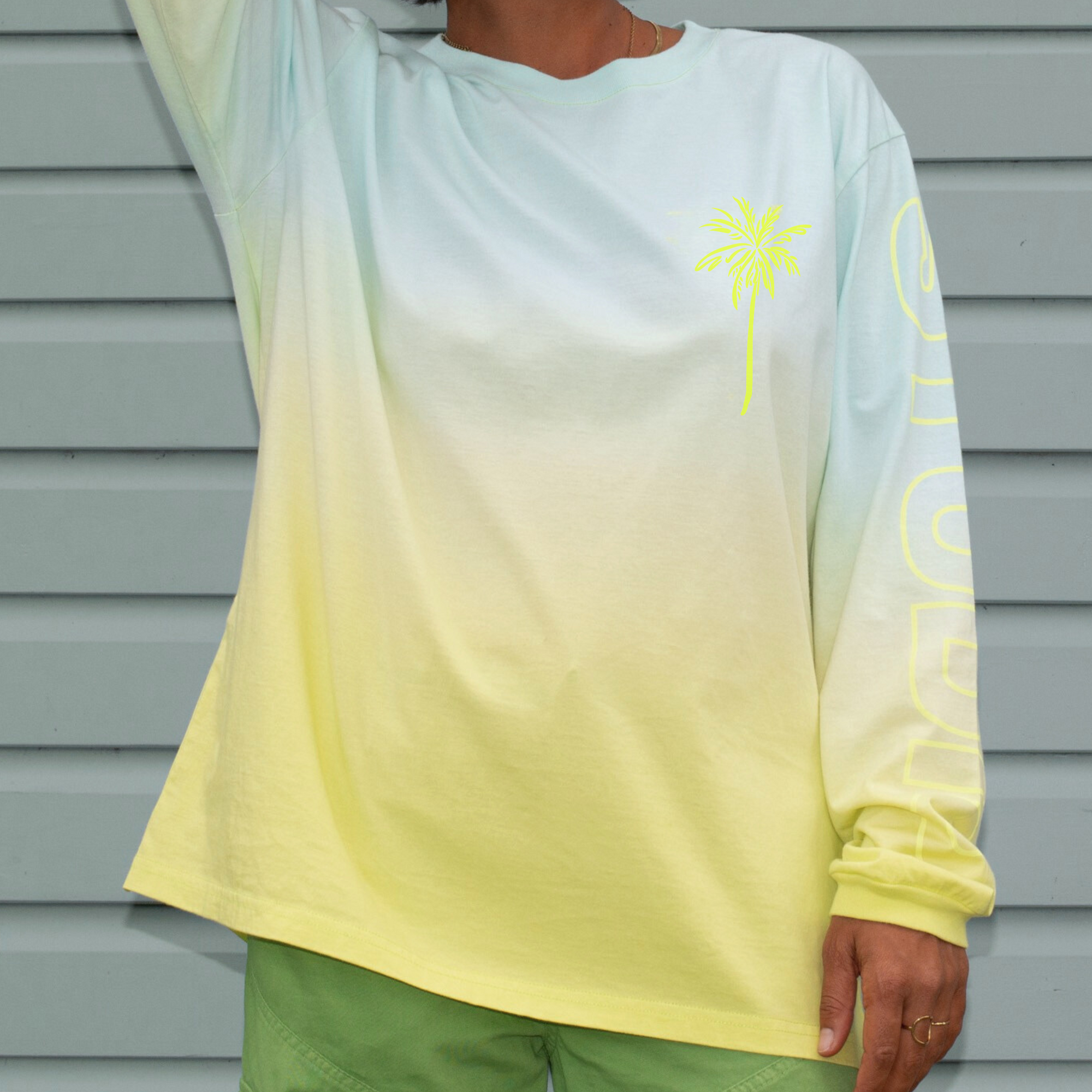 PATCHS STUDIO PALM LONG SLEEVE TEE