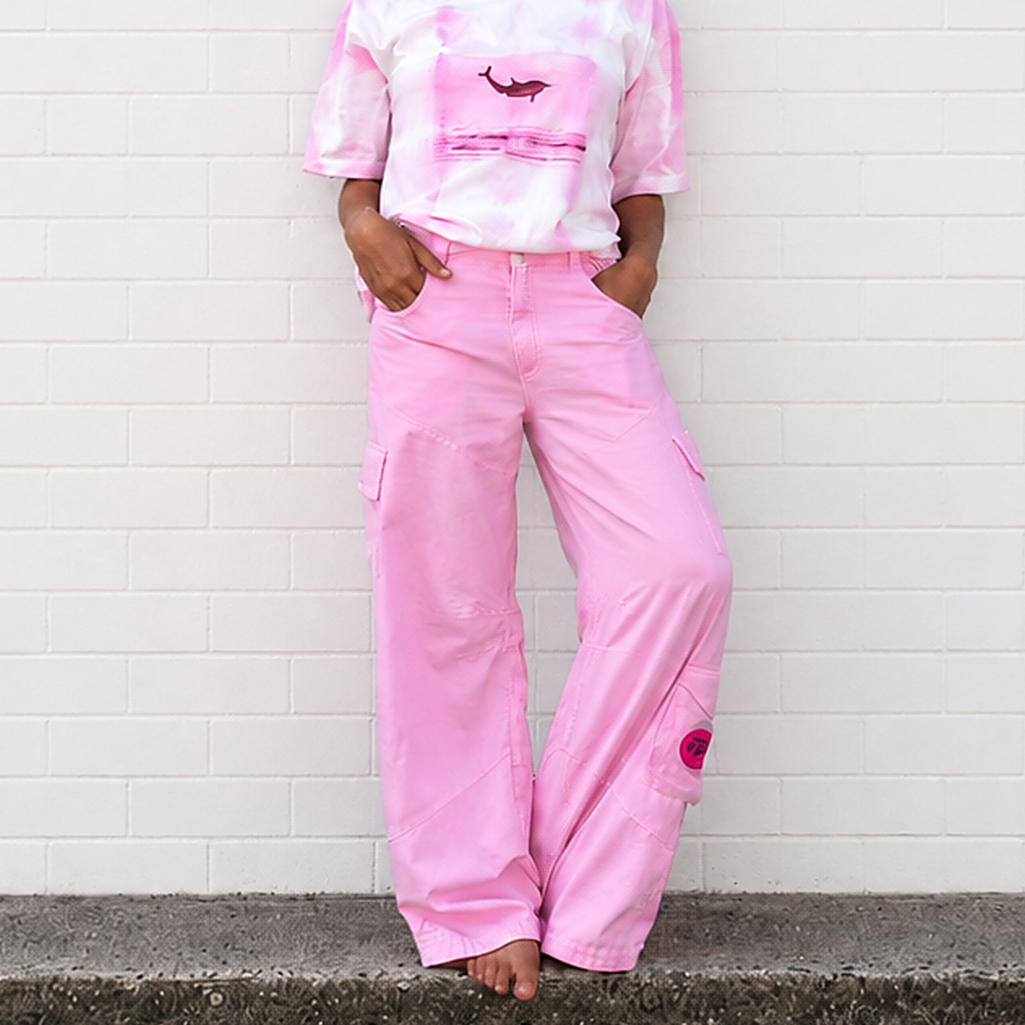 PATCHS STUDIO PINK CARGOS