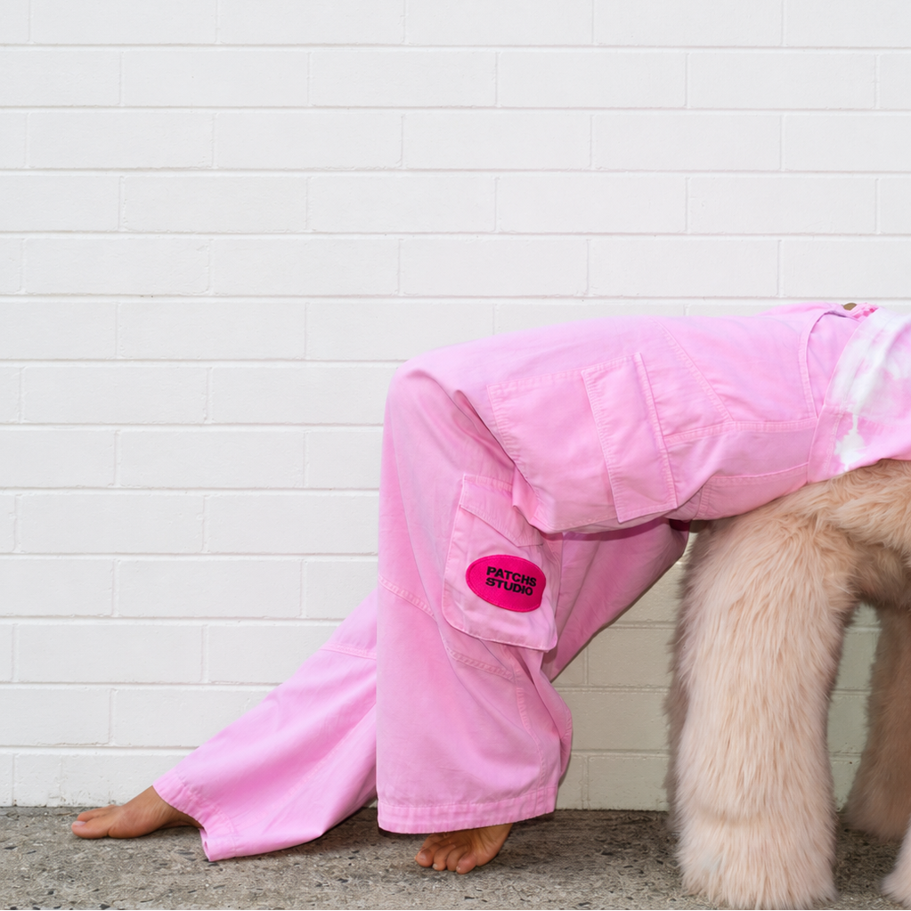 PATCHS STUDIO PINK CARGOS