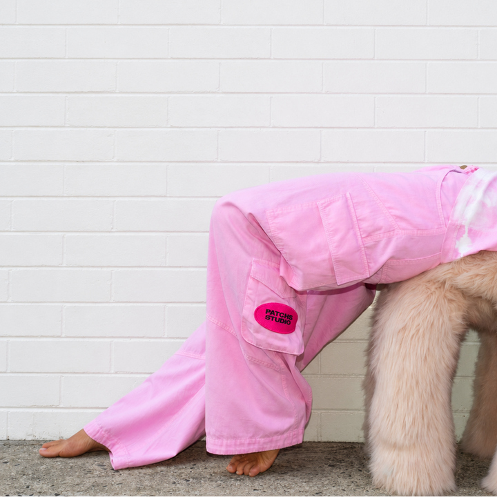 PATCHS STUDIO PINK CARGOS