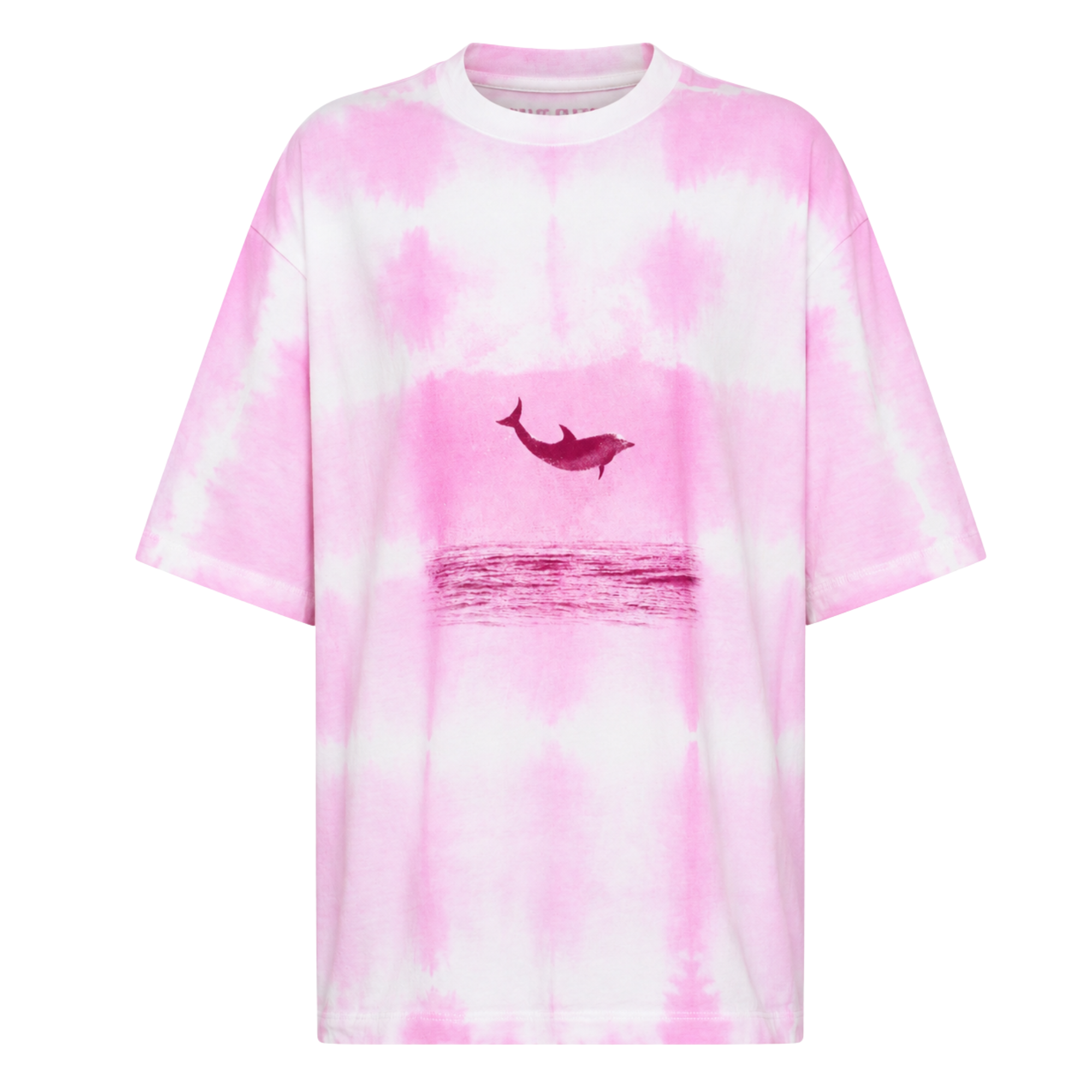 PATCHS STUDIO PINK DOLPHIN TEE