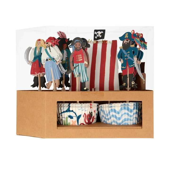MERI MERI PIRATE SHIP CUPCAKE KIT