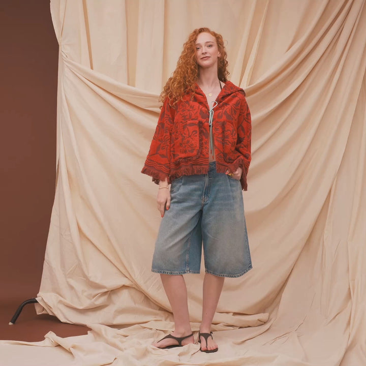 SAGE &amp; CLARE ROSALIA JACKET: FLAME