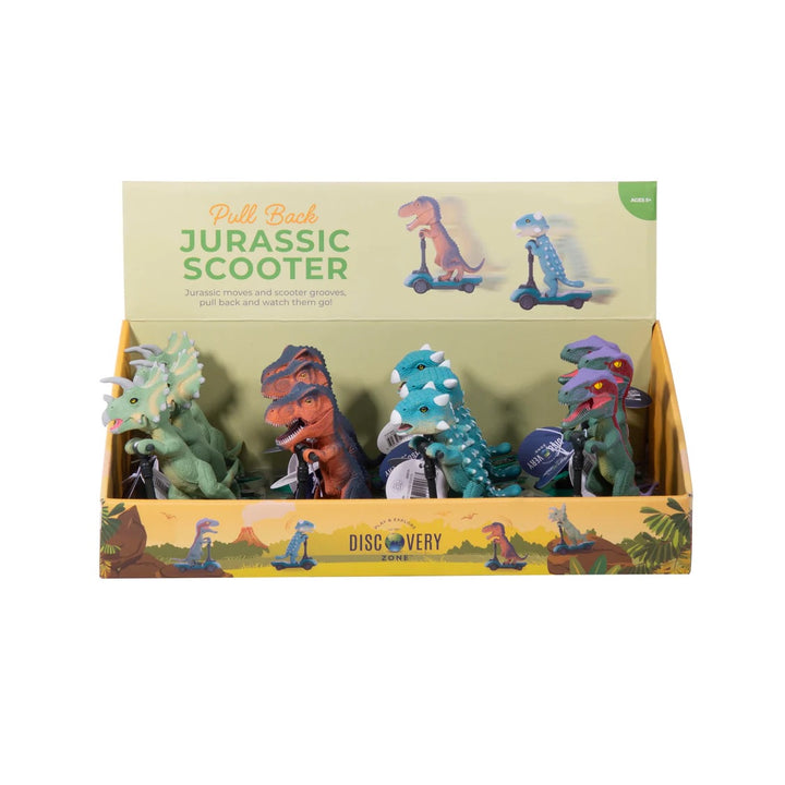 PULL BACK JURASSIC SCOOTER