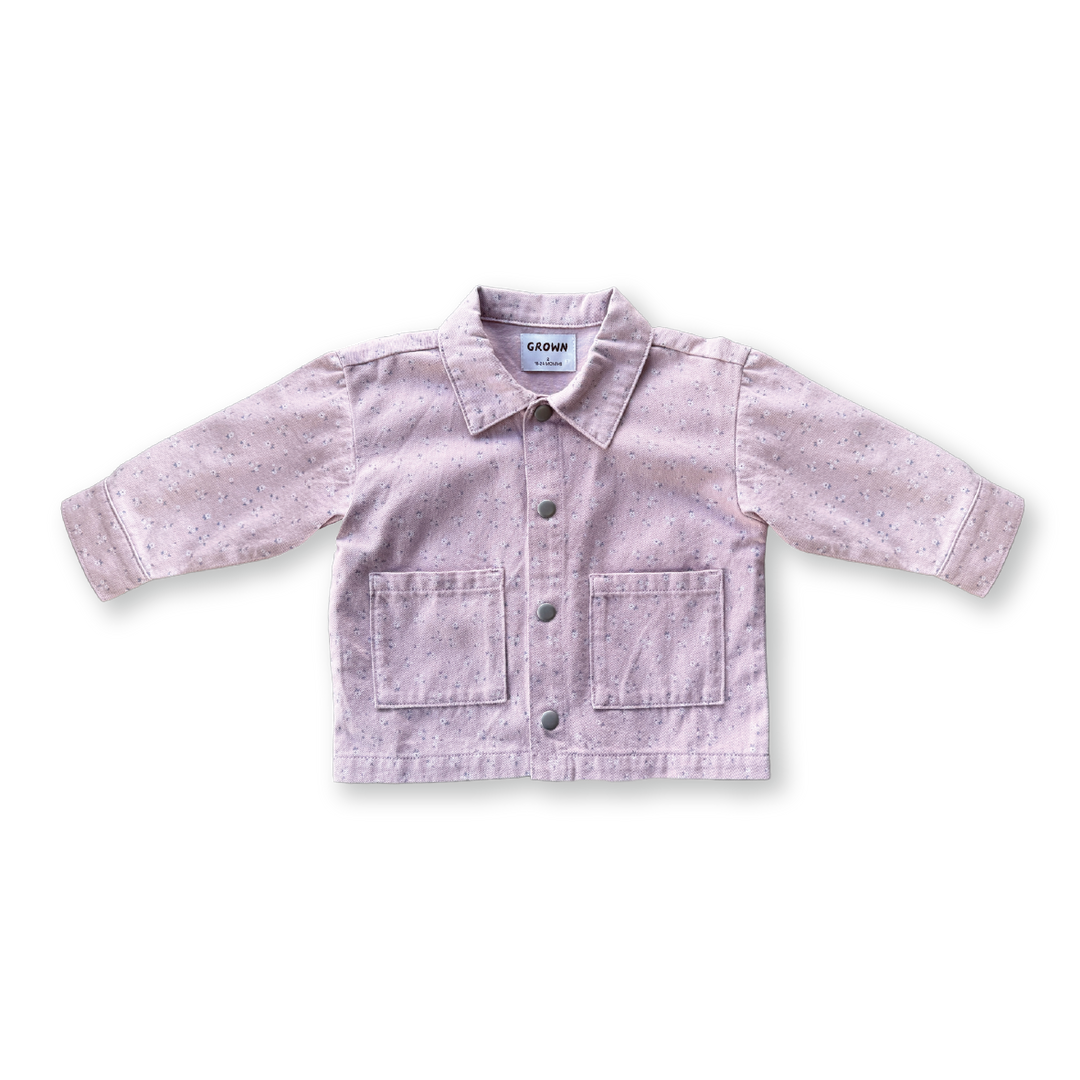 GROWN ORGANIC BLOOM DENIM SHIRT