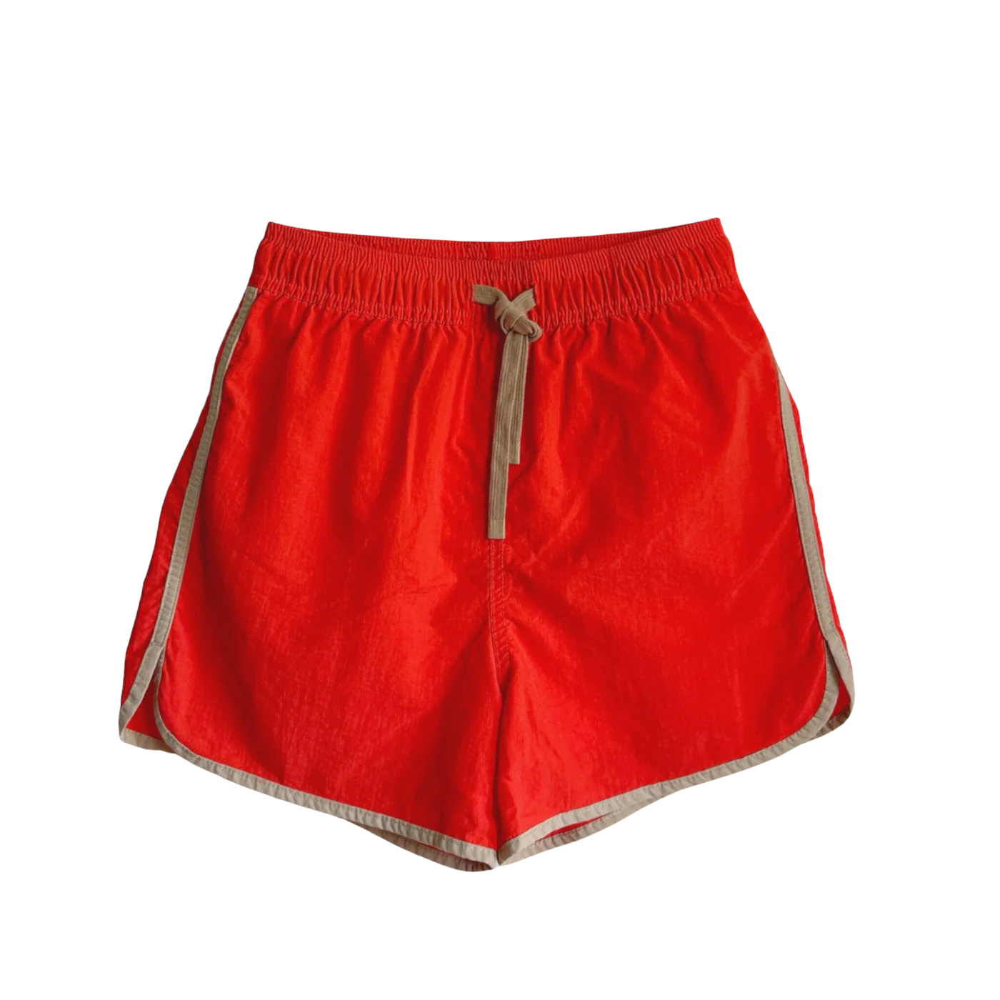 THE SET THE QUICK DRY SWIM SHORT: TOMATO