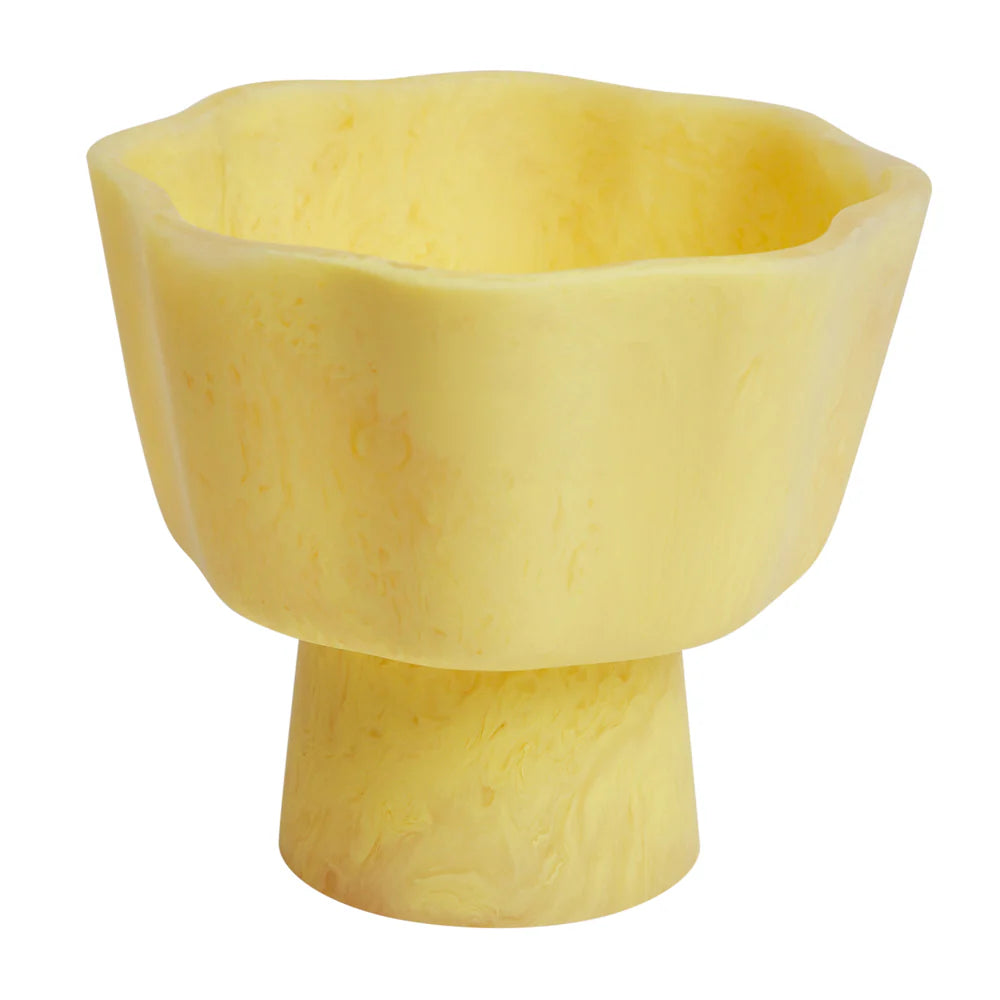 SAGE & CLARE JOY PEDESTAL BOWL: ASPEN GOLD