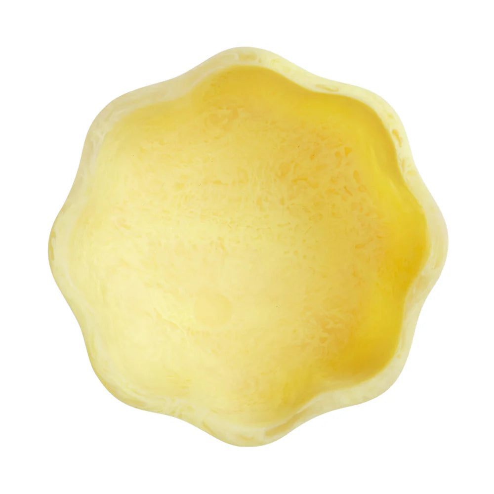 SAGE & CLARE JOY PEDESTAL BOWL: ASPEN GOLD