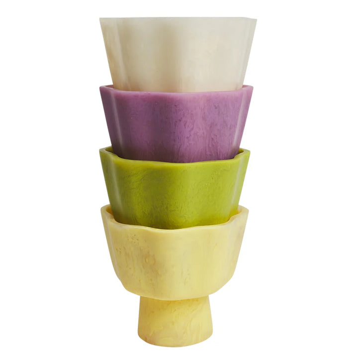 SAGE &amp; CLARE JOY PEDESTAL BOWL: ORCHID