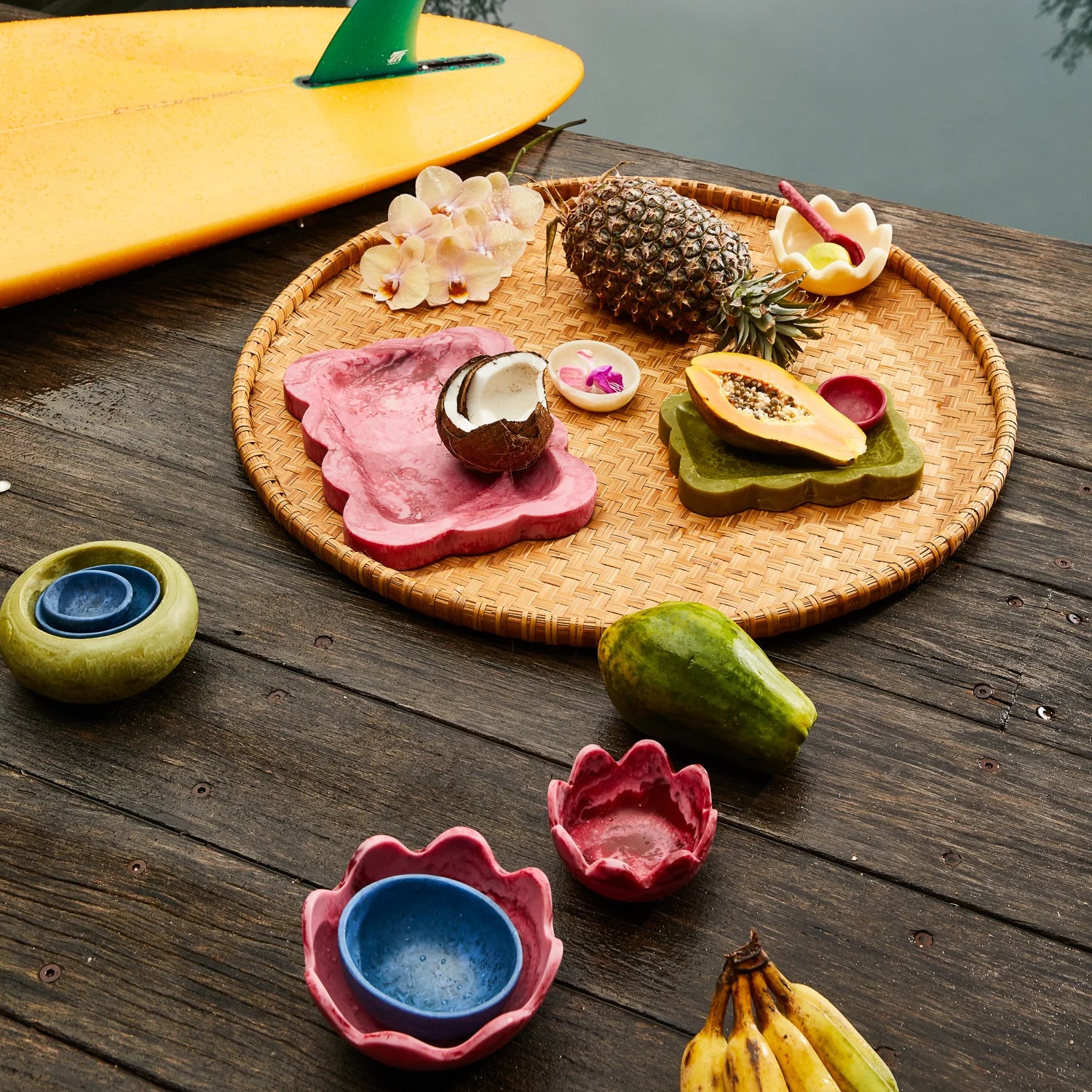 SAGE & CLARE BROOKE BOWL: AZURE