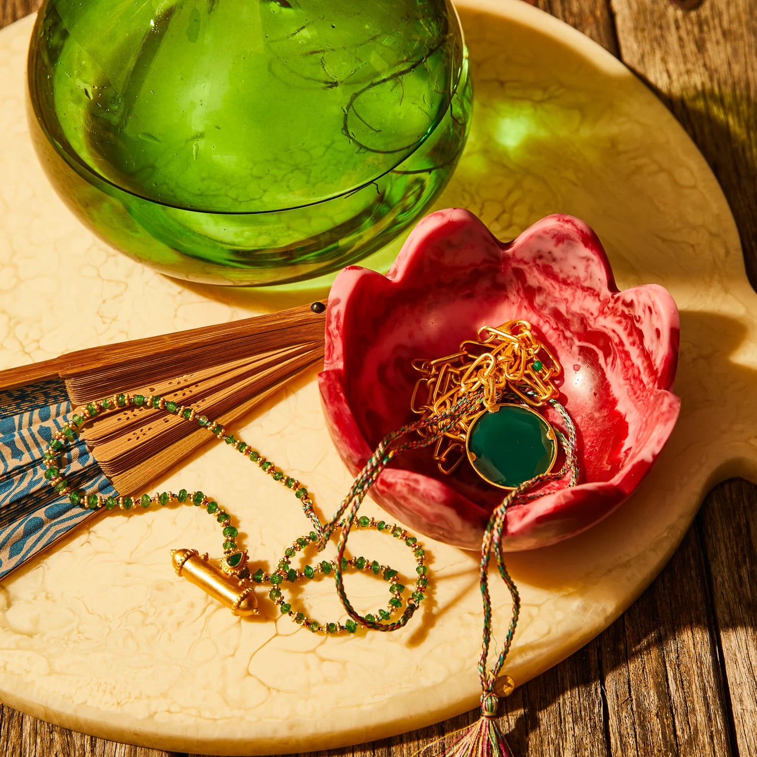 SAGE & CLARE LYDIA BOWL: CRIMSON