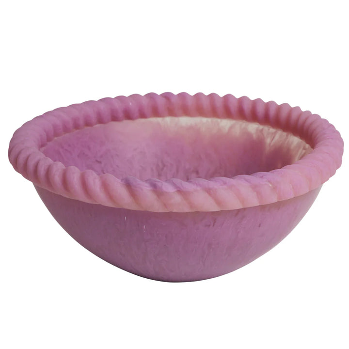 SAGE &amp; CLARE LOU SALAD BOWL: ORCHID