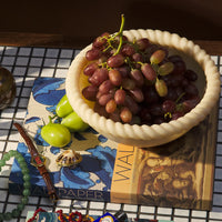 SAGE & CLARE LOU SALAD BOWL: PEARL