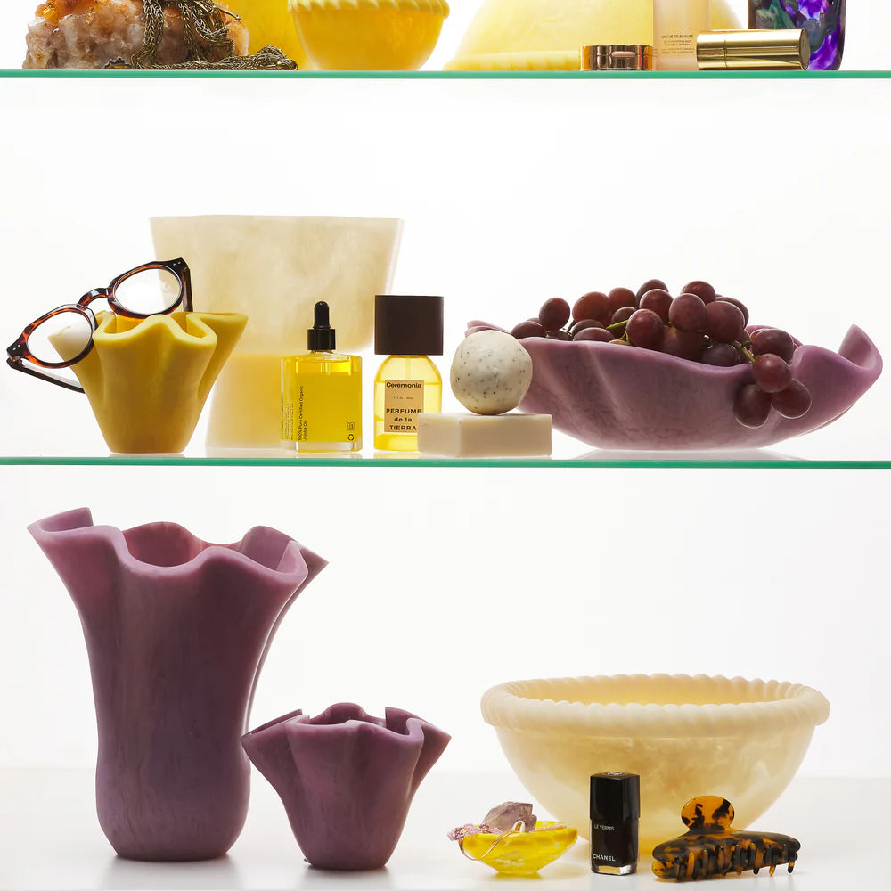 SAGE & CLARE LOU SALAD BOWL: PEARL