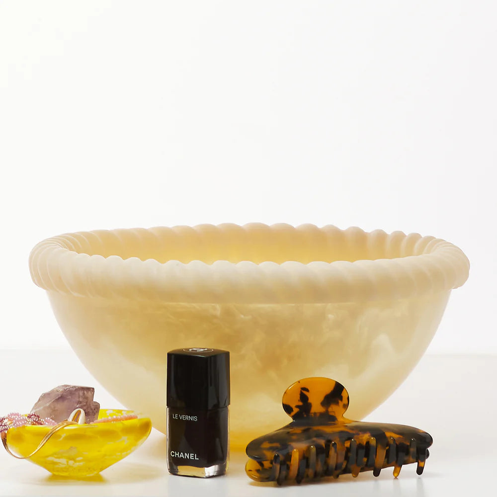 SAGE & CLARE LOU SALAD BOWL: PEARL