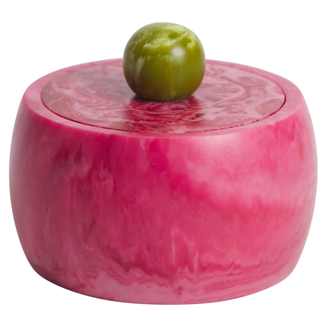 SAGE &amp; CLARE HAZEL CANISTER: CRIMSON / LA PALMA