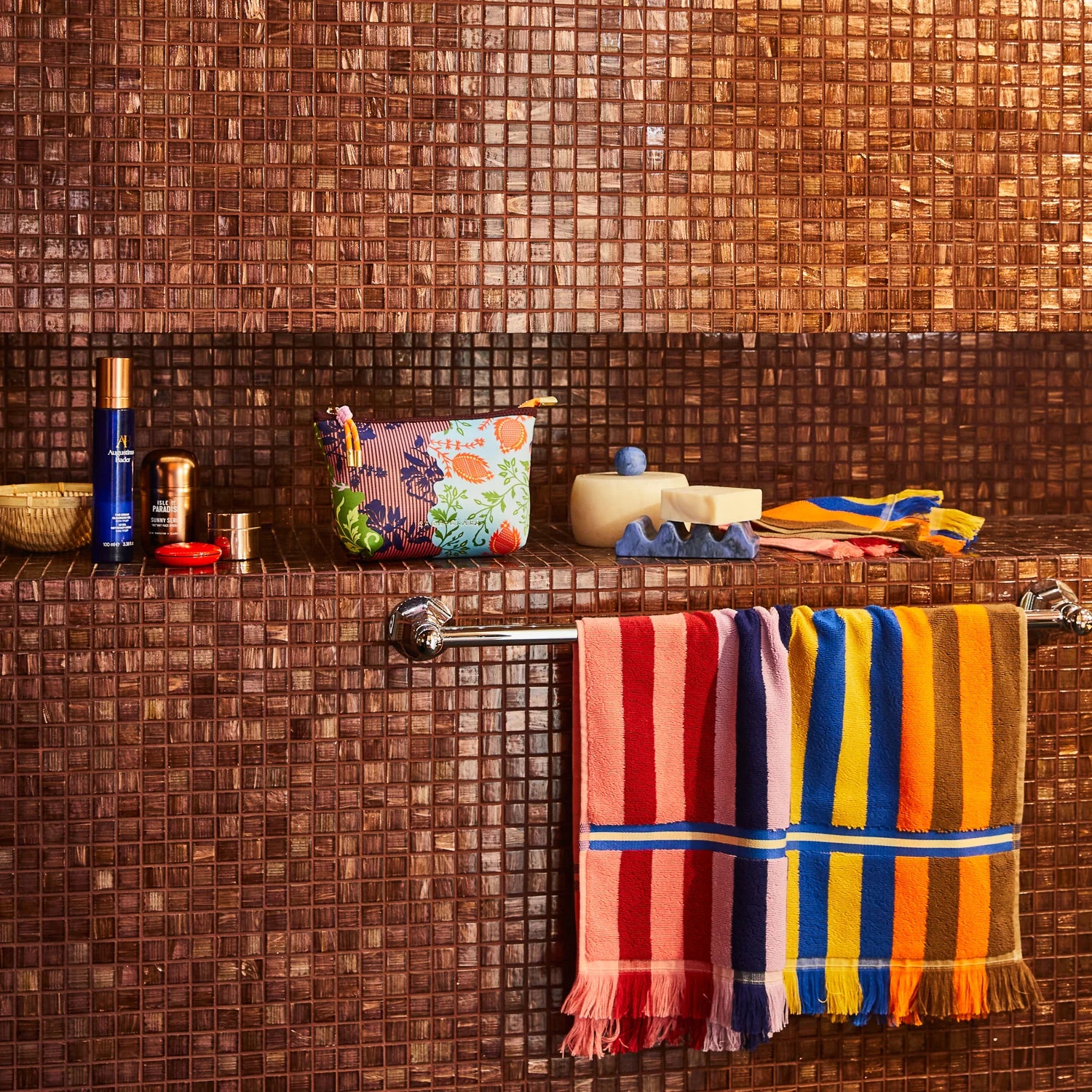 SAGE & CLARE HAZEL CANISTER: PEARL / AZURE