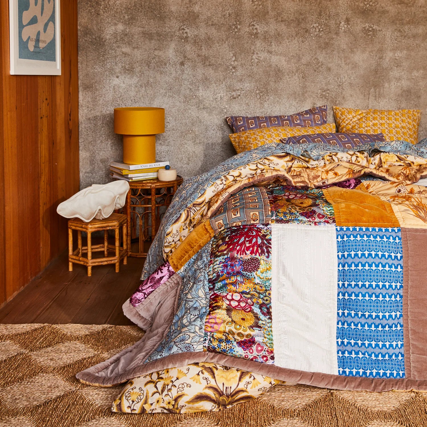 SAGE & CLARE HAZEL CANISTER: PEARL / AZURE