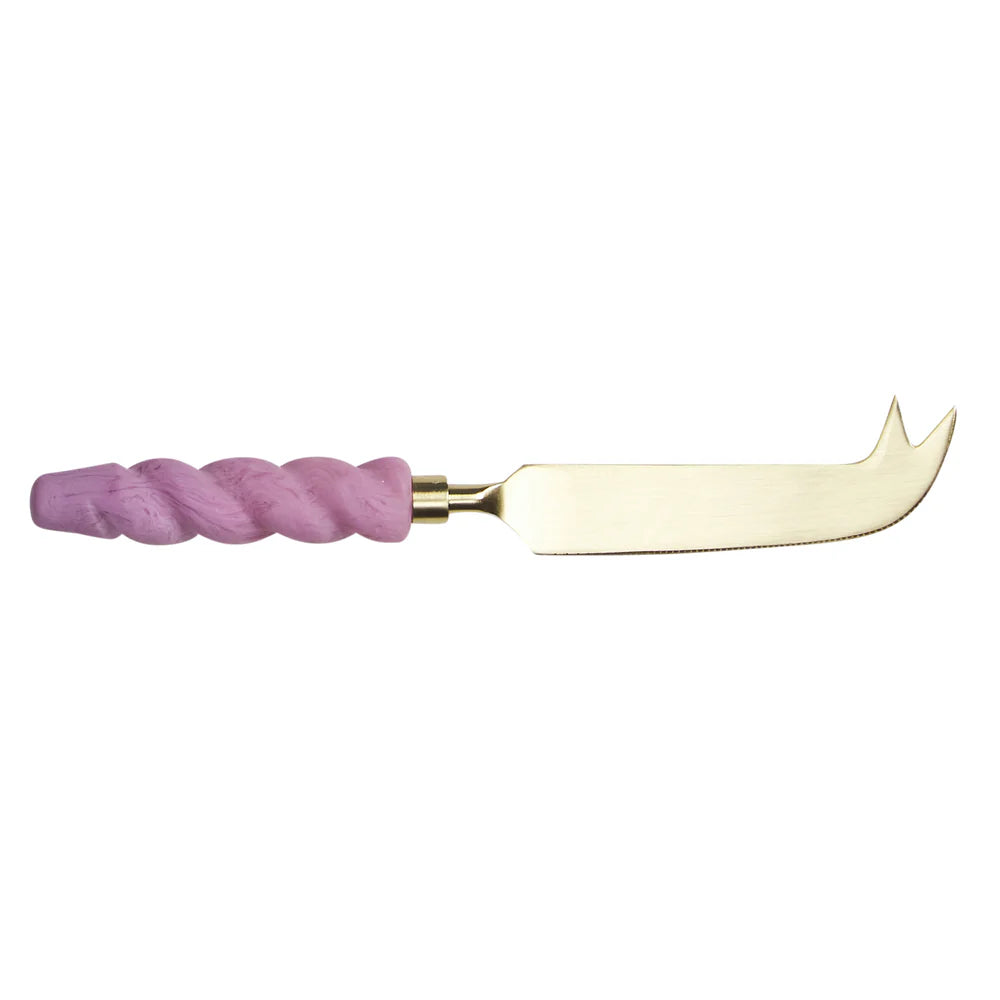 SAGE & CLARE JULIA CHEESE KNIFE: ORCHID