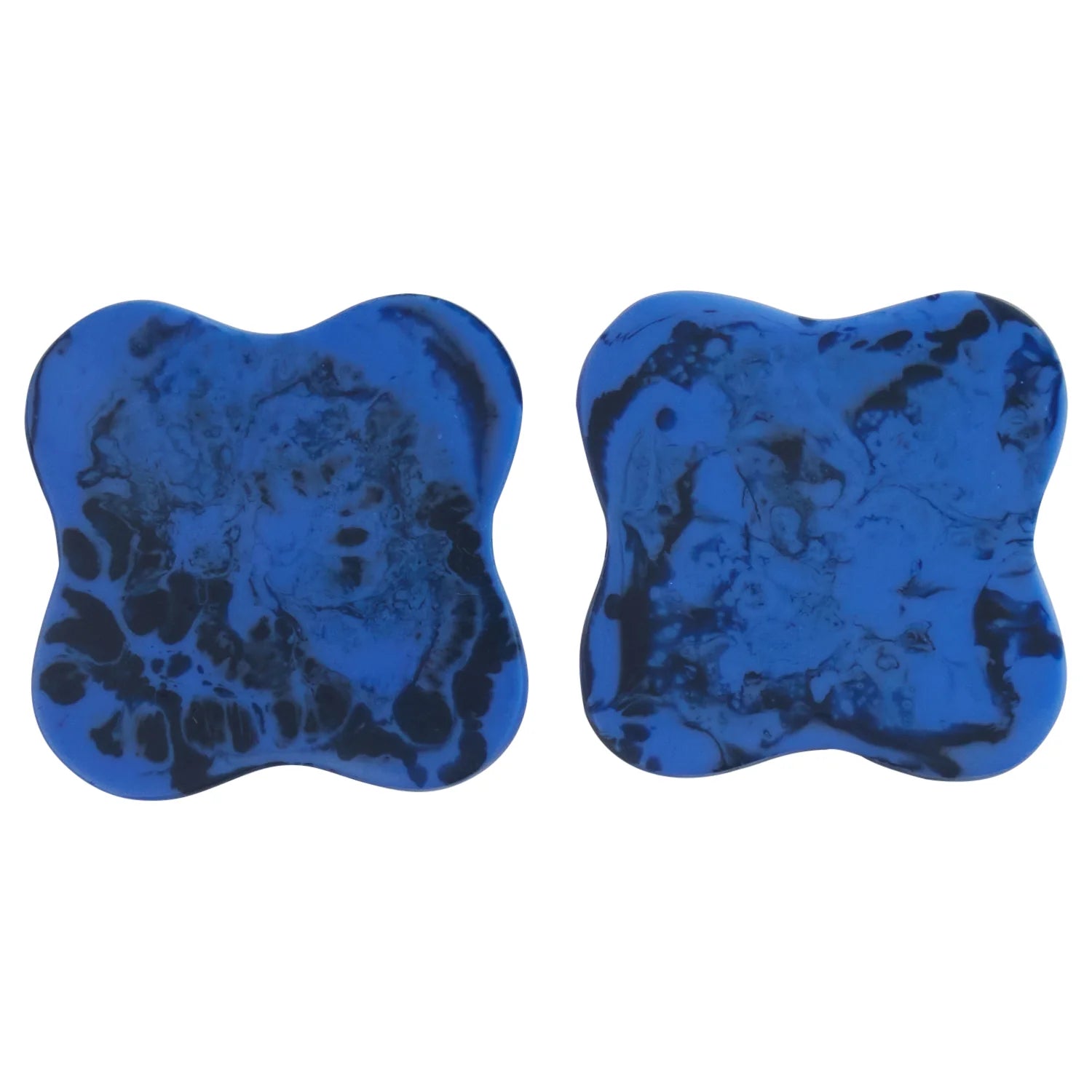 SAGE & CLARE MALORIE COASTER 2PC SET: AZURE