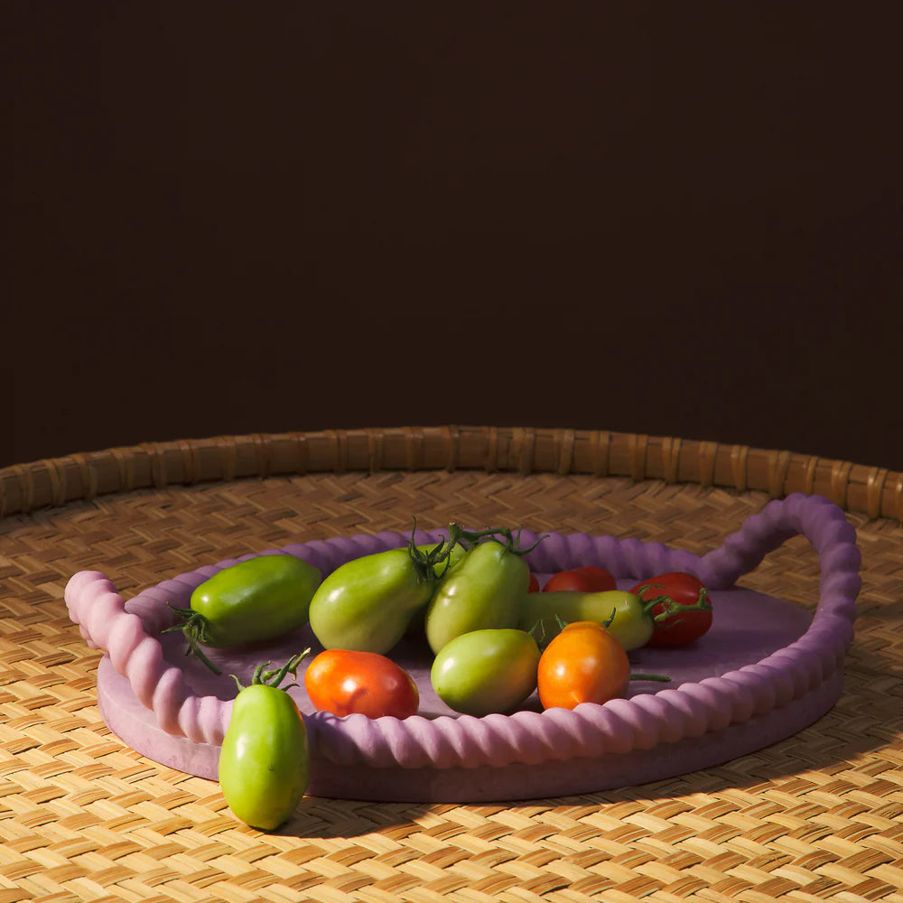 SAGE & CLARE CARLA PLATTER: ORCHID