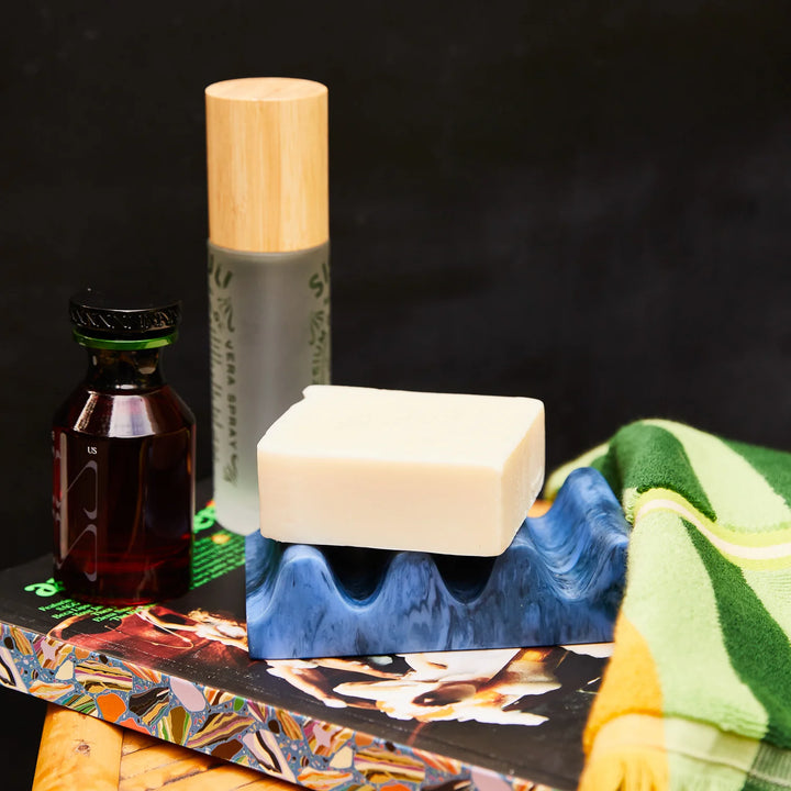 SAGE &amp; CLARE DENISE SOAP DISH: AZURE