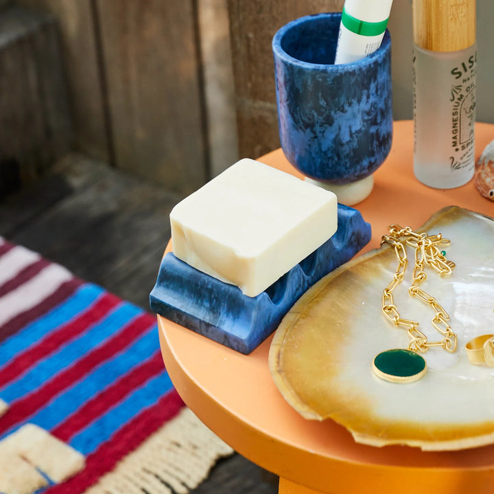 SAGE &amp; CLARE DENISE SOAP DISH: AZURE