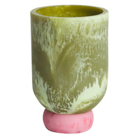 SAGE & CLARE DIXIE VESSEL: LA PALMA / CRIMSON