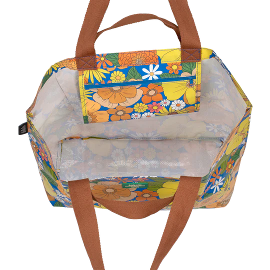 KOLLAB X GOLDIE & ACE SHOPPER TOTE: ZOE FLORAL