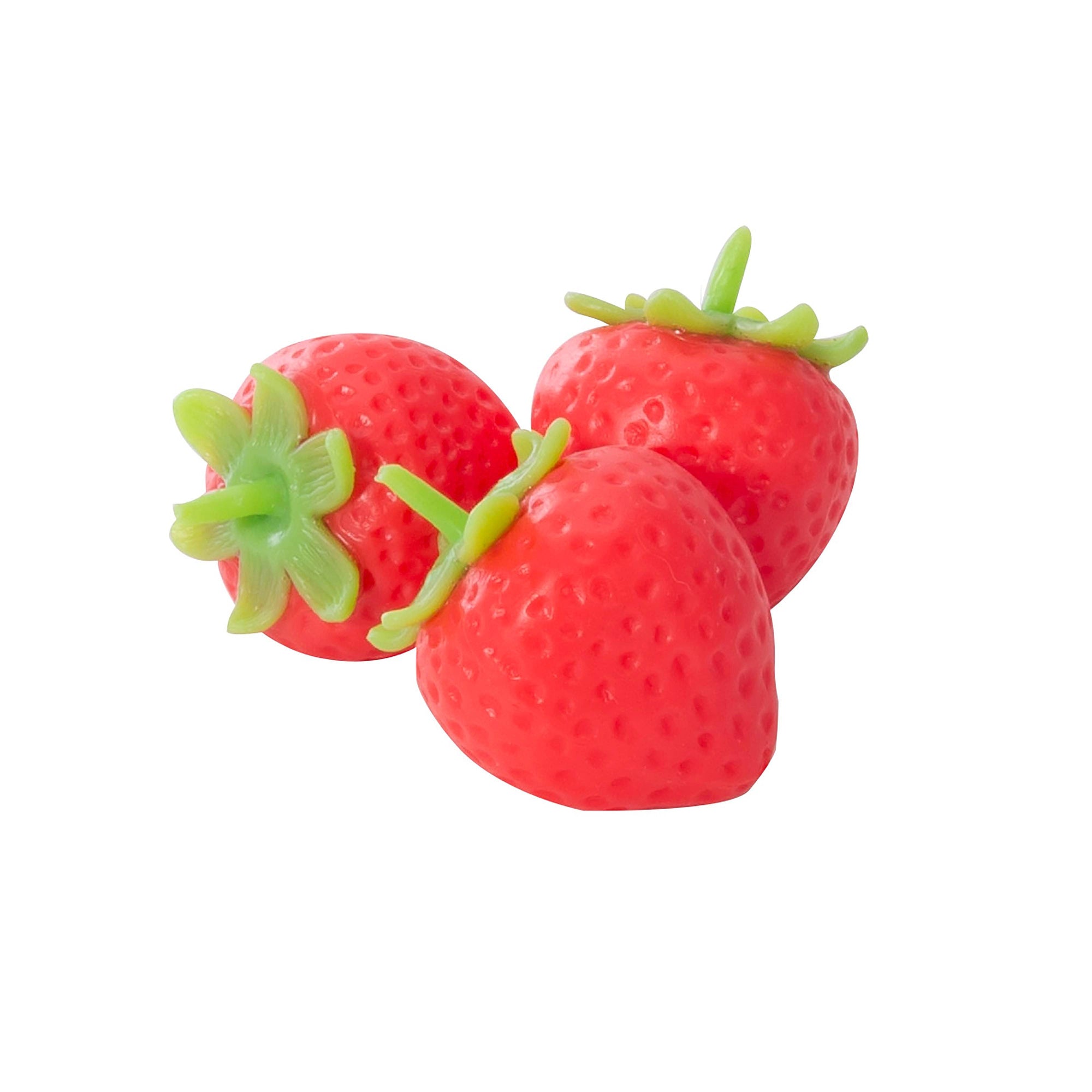 SQUISHY STRAWBERRY SET OF 4
