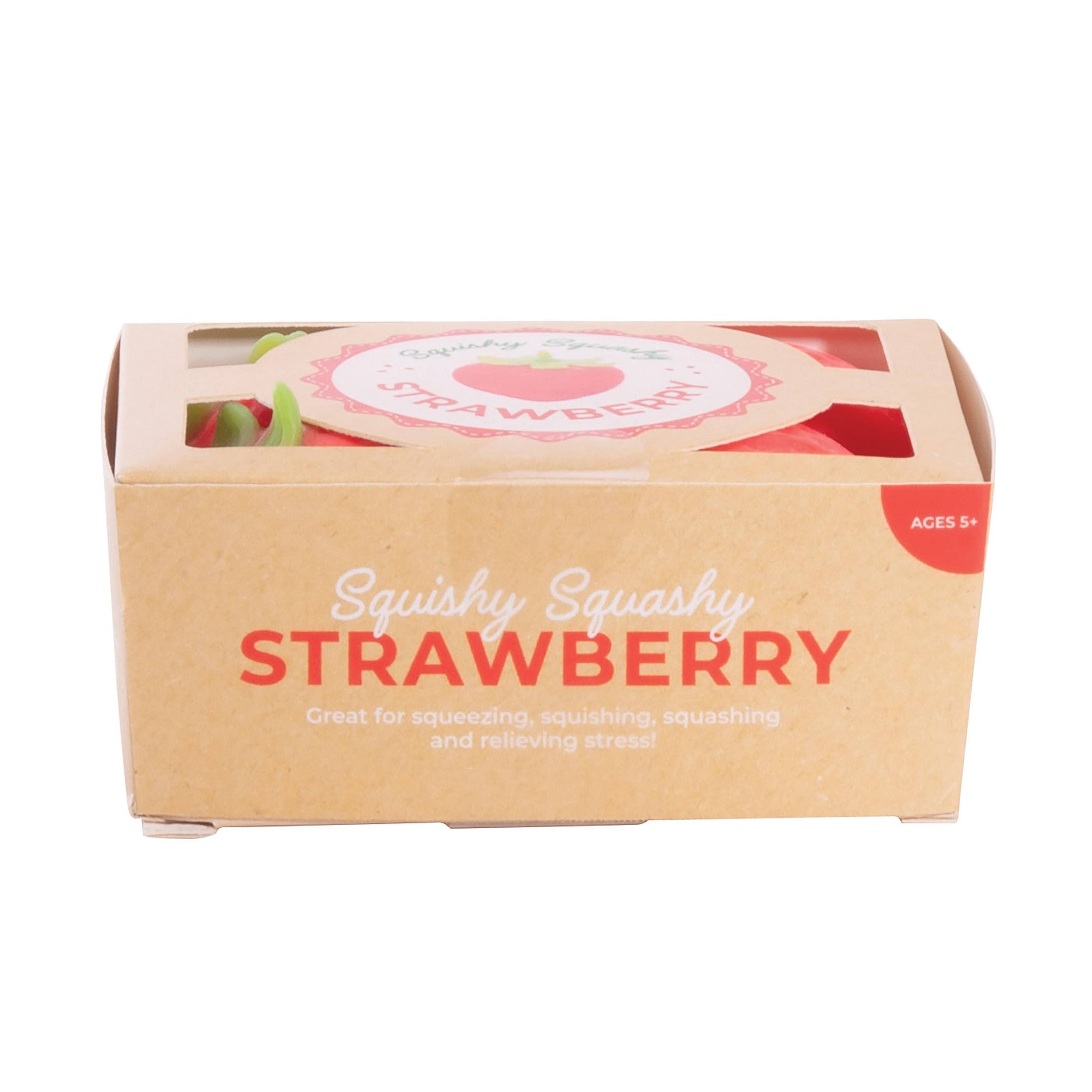 SQUISHY STRAWBERRY SET OF 4