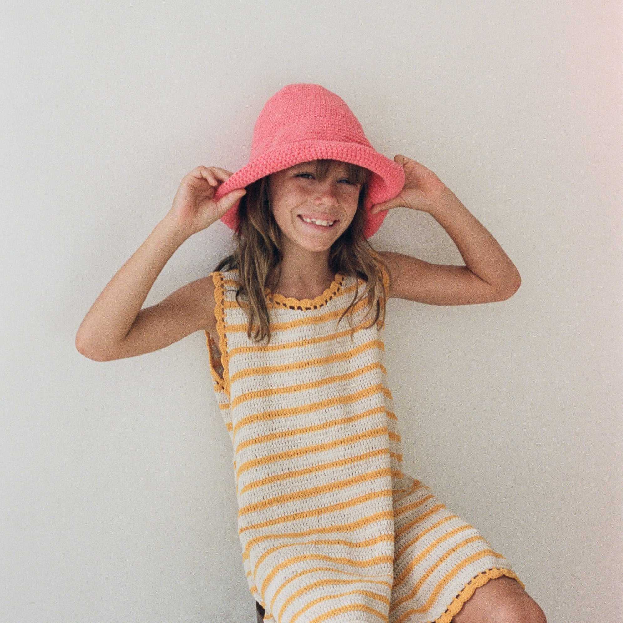 ILLOURA CROCHET HAT: HIBISCUS