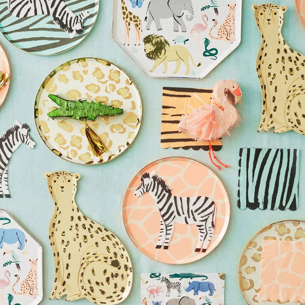 MERI MERI SAFARI ANIMAL PRINT SMALL NAPKINS 16PK