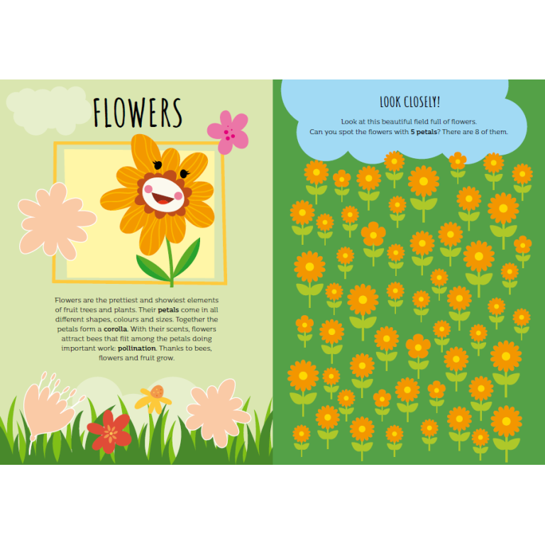 SASSI STICKERS AND ACTIVITIES BOOK: NATURE