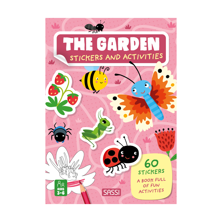 SASSI STICKERS AND ACTIVITIES BOOK: THE GARDEN