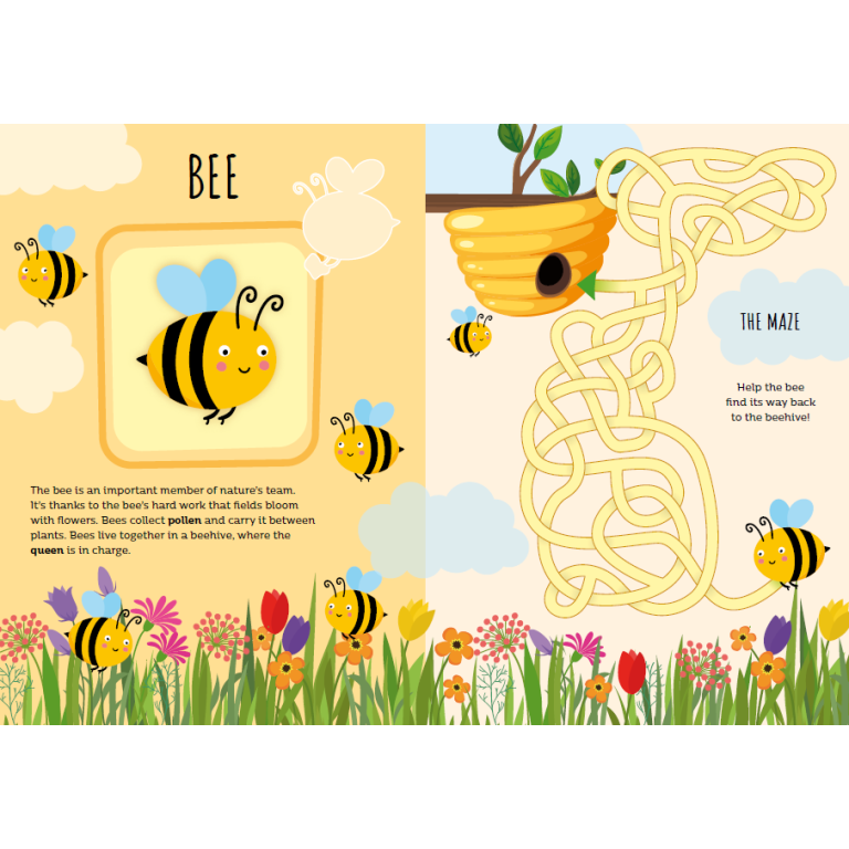 SASSI STICKERS AND ACTIVITIES BOOK: THE GARDEN