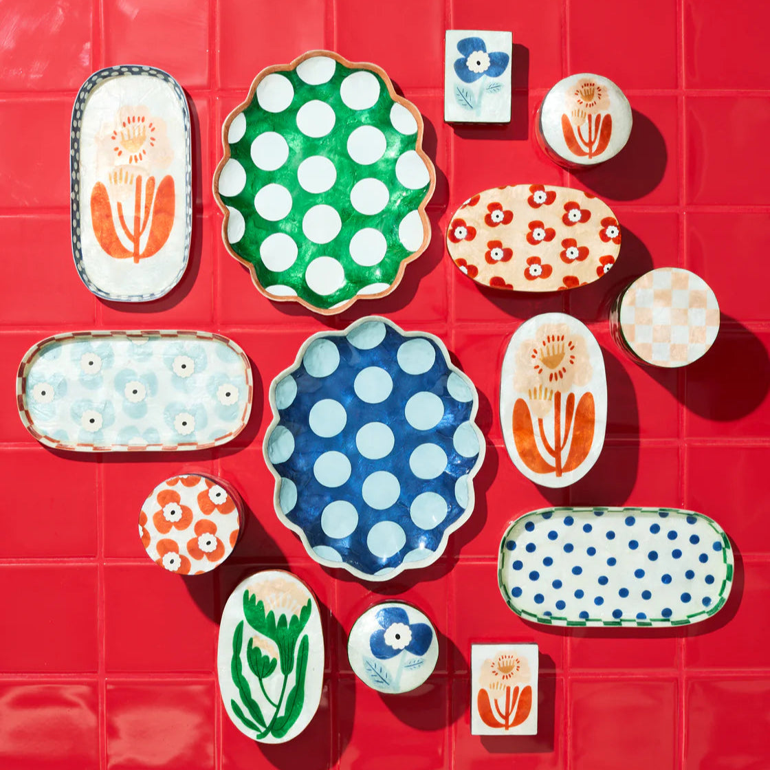 J & CO PARADIS BLUE MEDIUM BOX