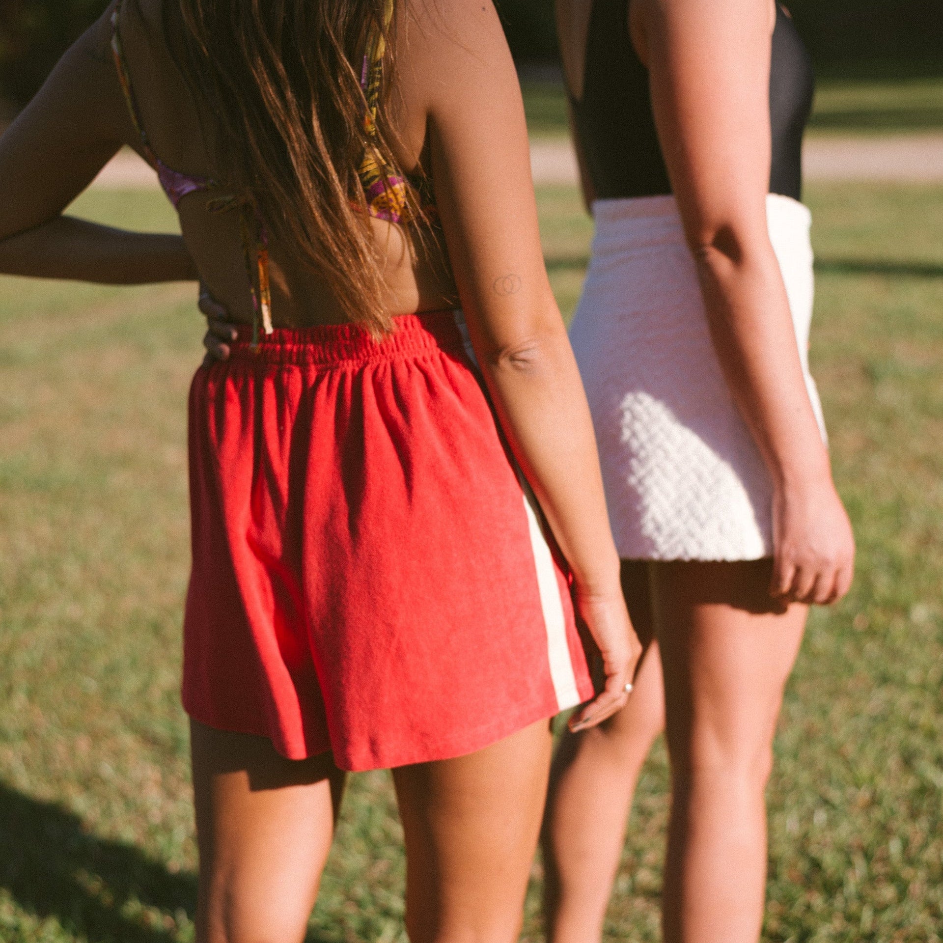 ATMOSEA TERRY TOWELLING SHORT: CHILLI