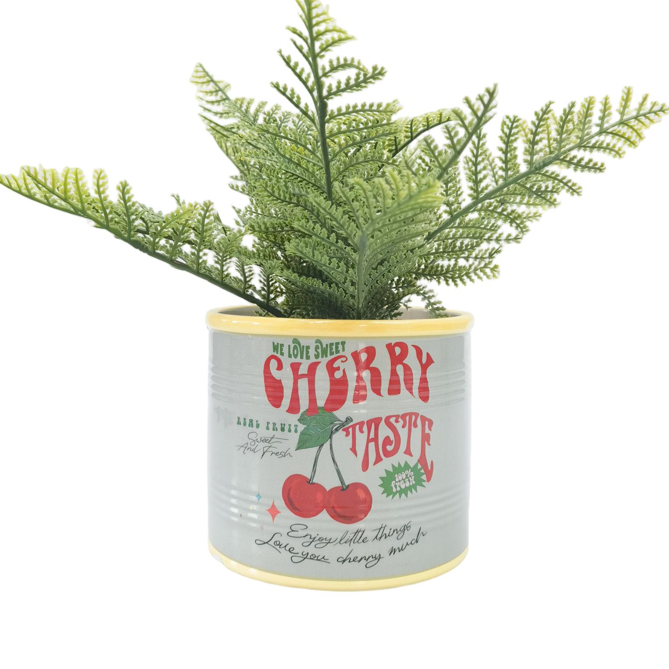 CHERRY TASTE CAN PLANTER