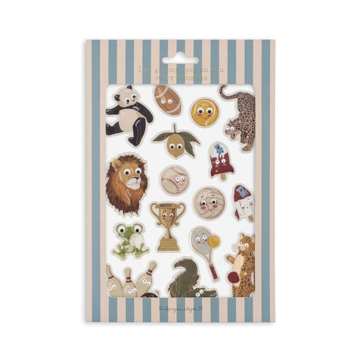 KONGES SLOJD PUFFY STICKERS: ANIMALS