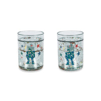 KONGES SLOJD GLITTER CUPS 2PC: HERO ROBOT
