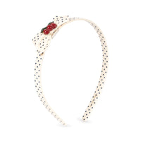 KONGES SLOJD CHERRY DOT HAIR BAND