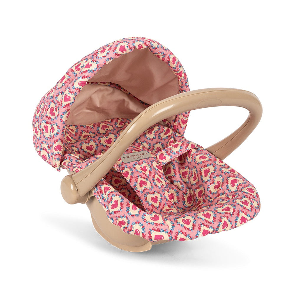 KONGES SLOJD DOLL CAR SEAT: FELICE ROSE